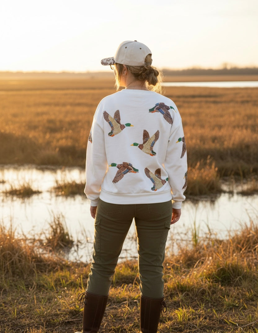 Mallard Glam Crewneck