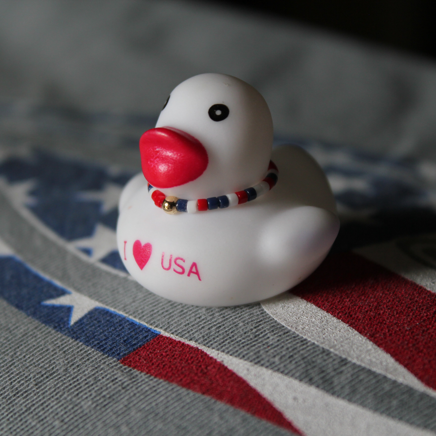 Duckling Bling Seed Bead Necklace