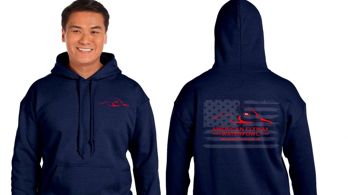 A.F. Waterfowl Flag Hoodies