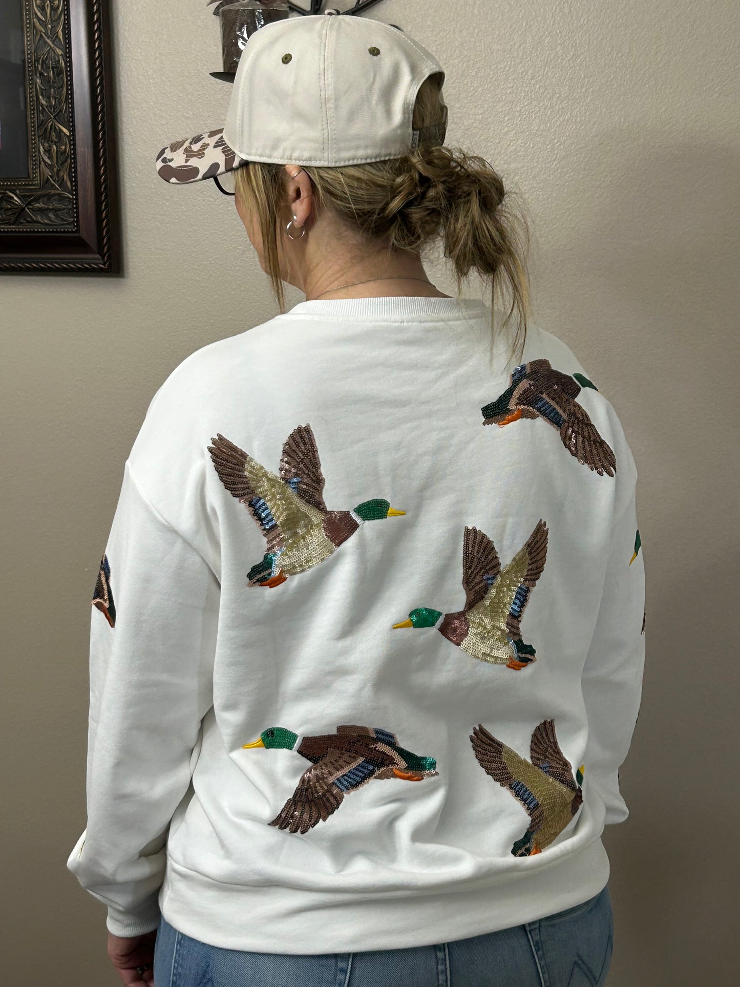 Mallard Glam Crewneck ***** Pre-Order for Fall - ETA September *****