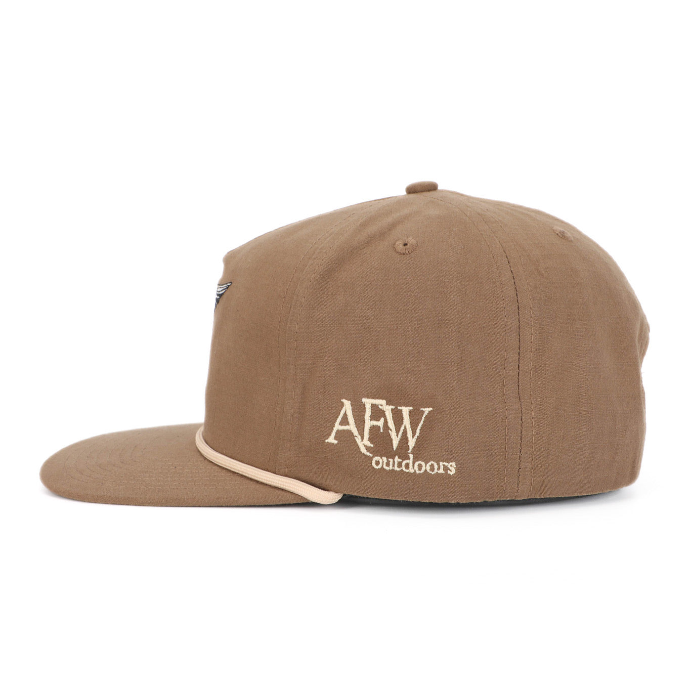 Brown w/ Tan Rope Specklebelly RipStop Hat