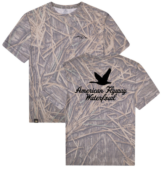 AFW Mossy Oak Shadow Grass Goose Tee