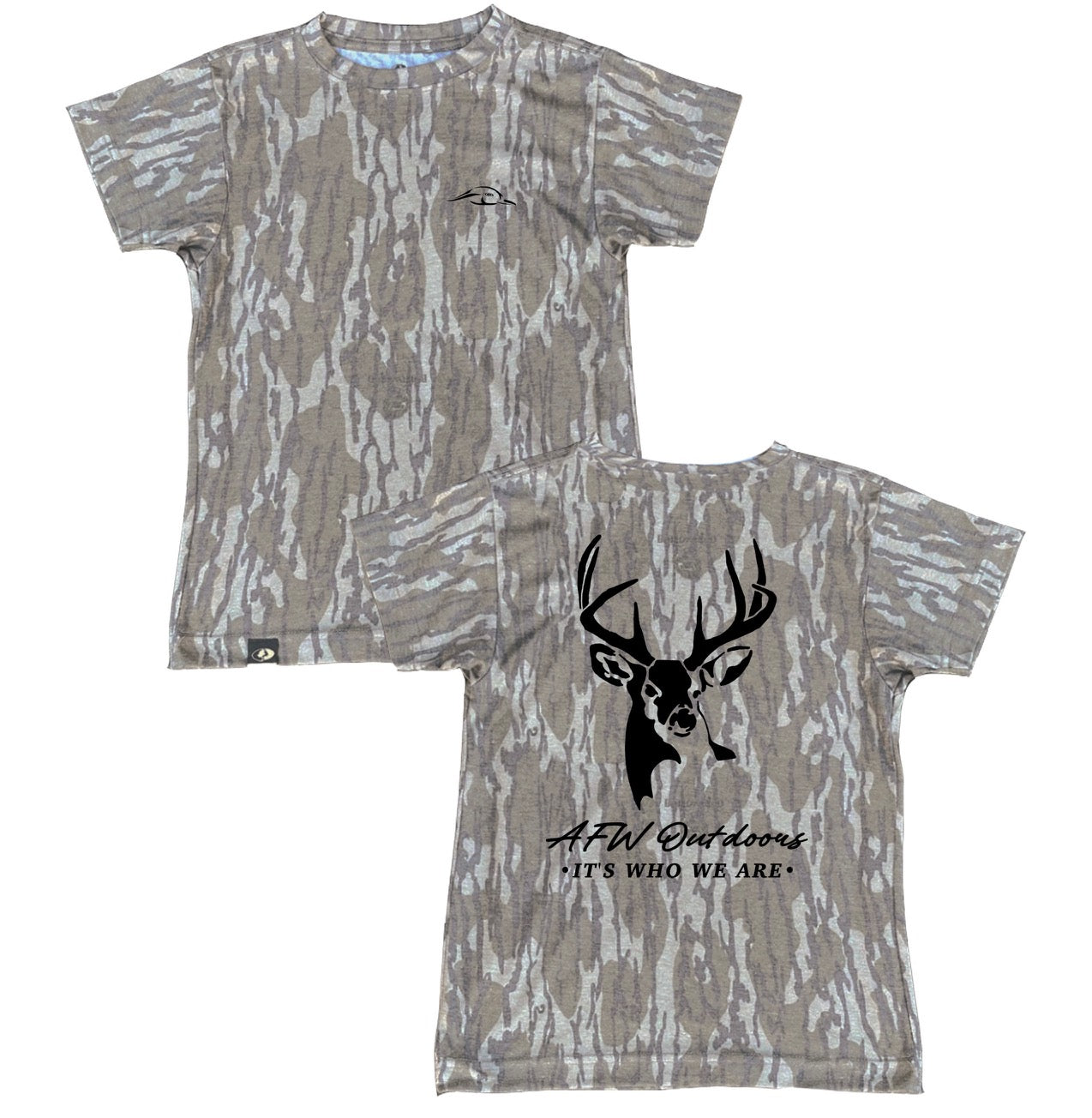 Youth AFW Mossy Oak Tee