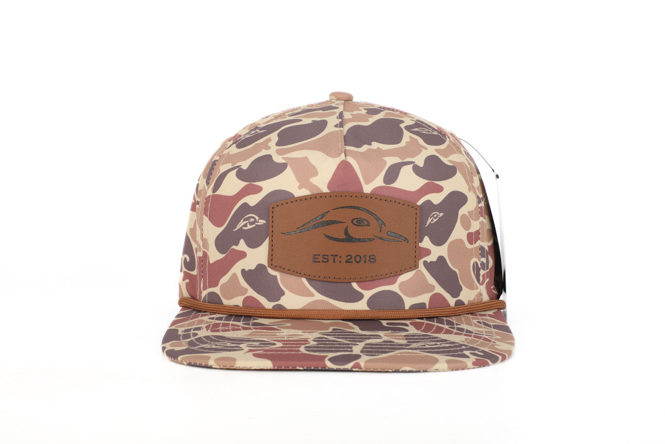 Roost Old School Camo Patch Hat