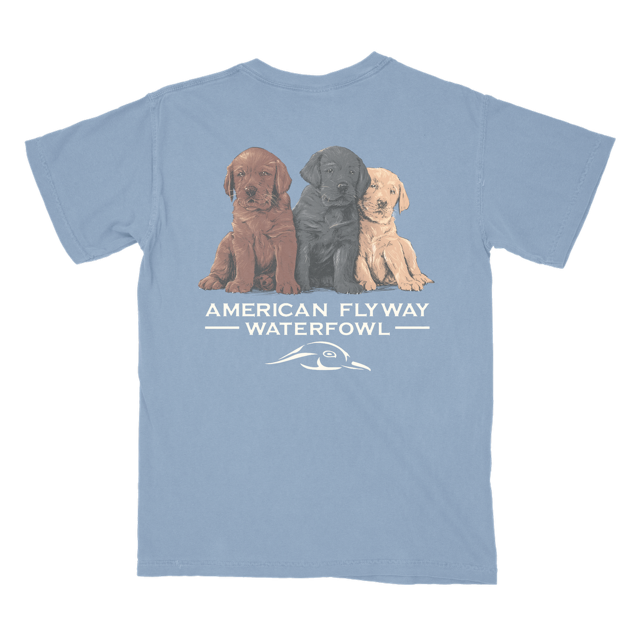 AFW Lab Puppy Tee Washed Denim