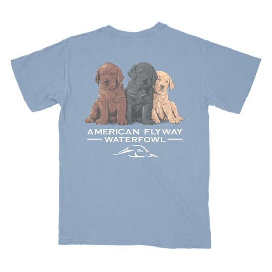 AFW Lab Puppy Tee Washed Denim