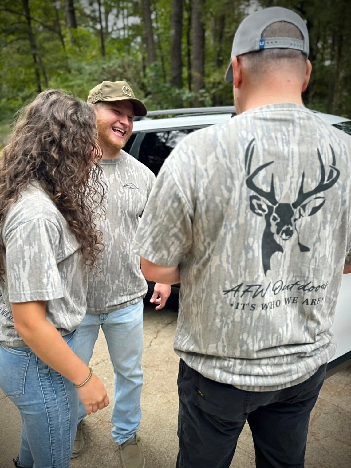 AFW Outdoors Buck Mossy Oak Tee