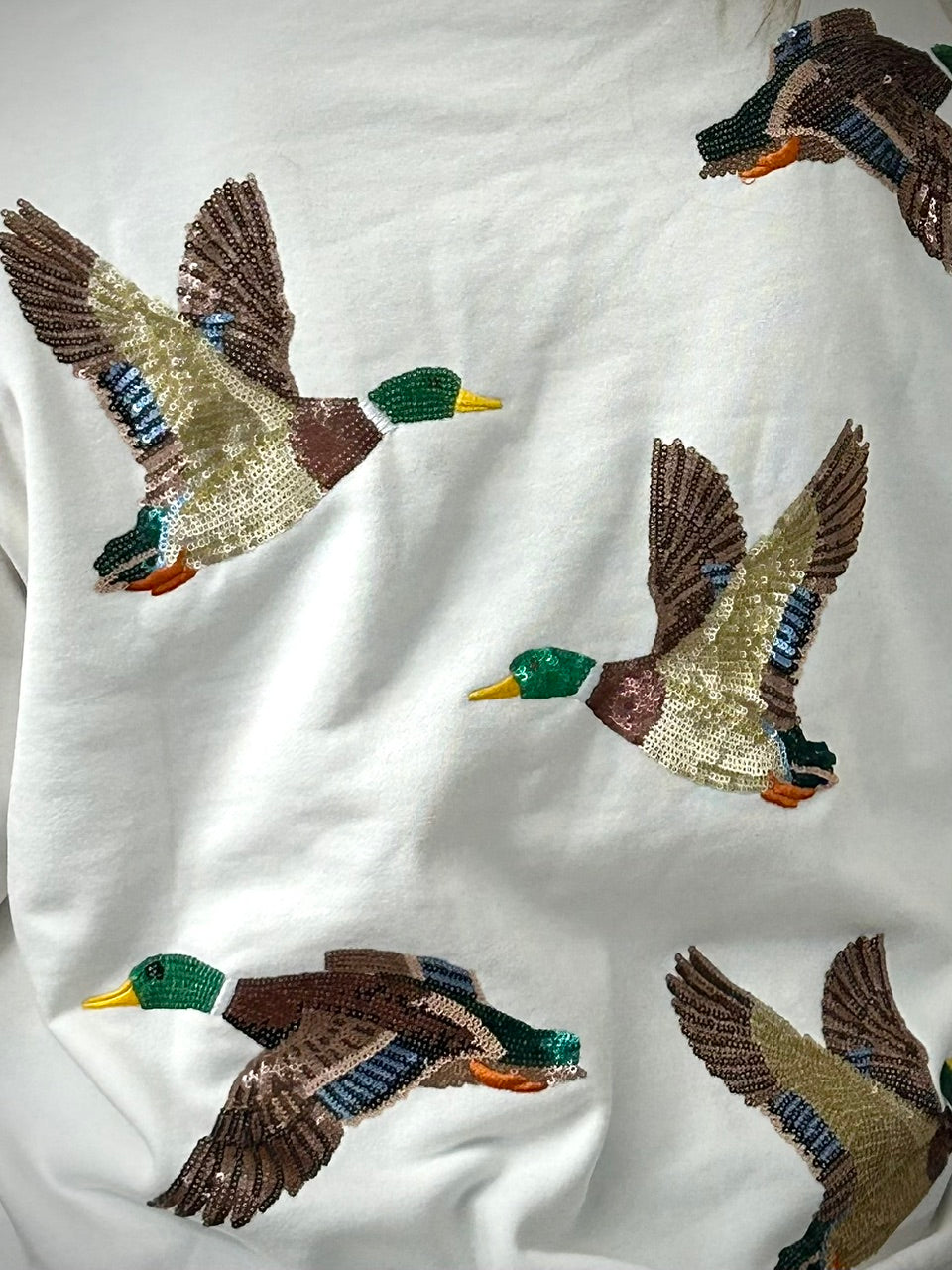 Mallard Glam Crewneck ***** Pre-Order for Fall - ETA September *****
