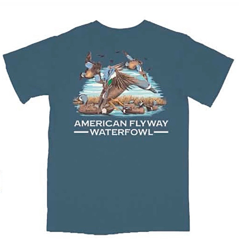 AFW The AFW Blue Wing Teal Denim
