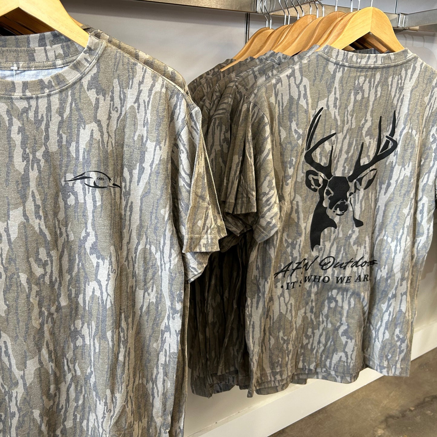 AFW Outdoors Buck Mossy Oak Tee