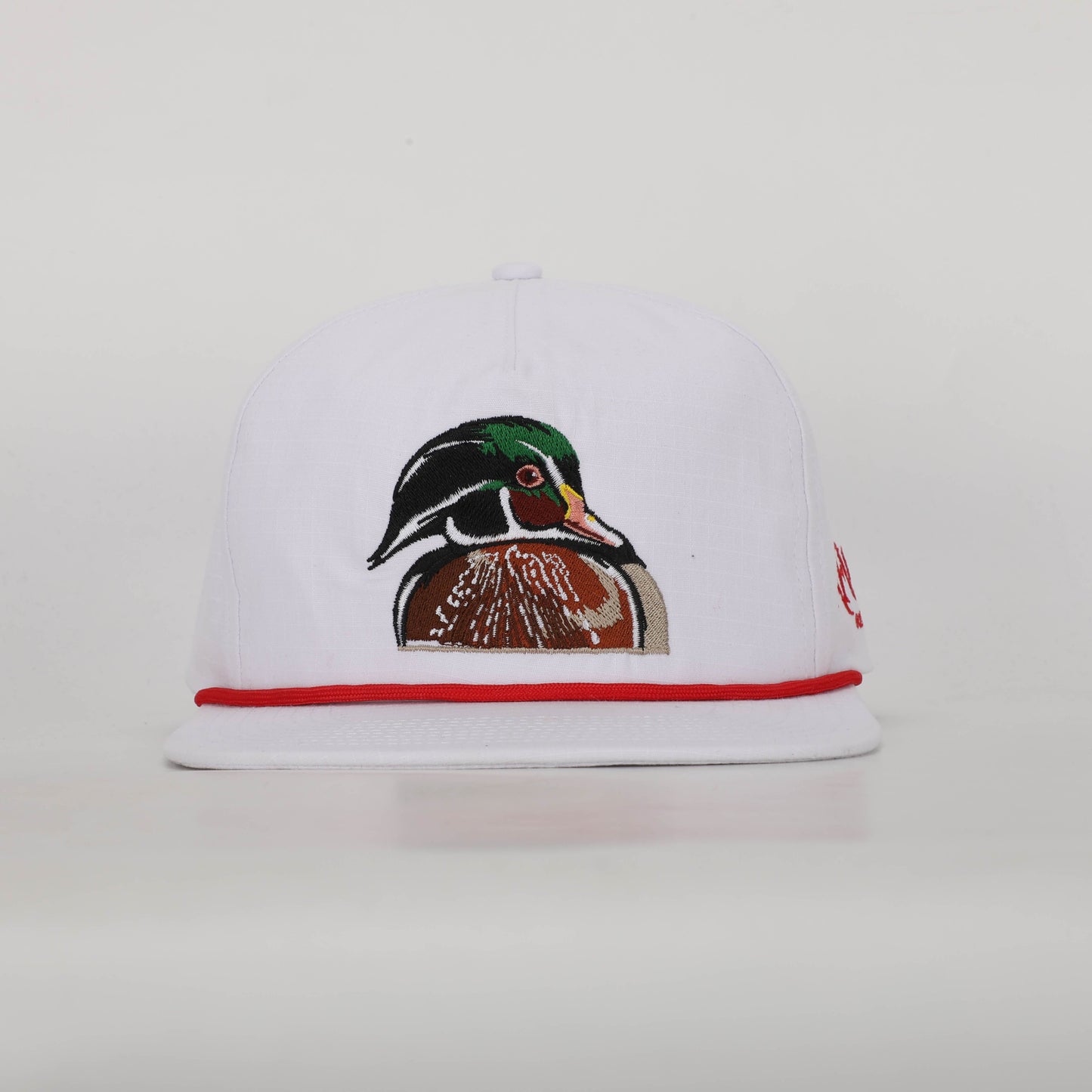 THE WOOD DUCK IN WHITE RIPSTOP ROPE HAT