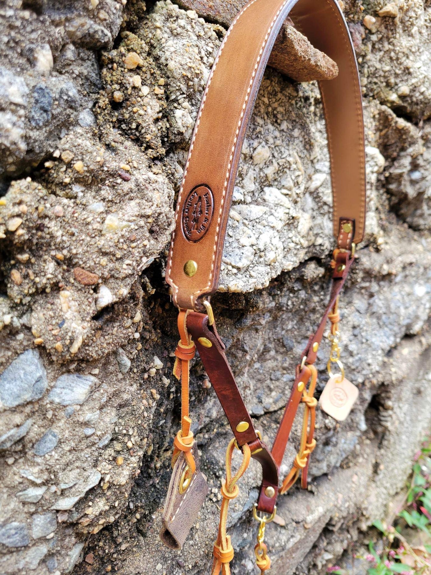 Feather and Fin Working Mans Leather Lanyard