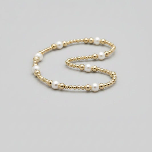 Miss Pearl 14K Gold Filled & Pearls Bracelet