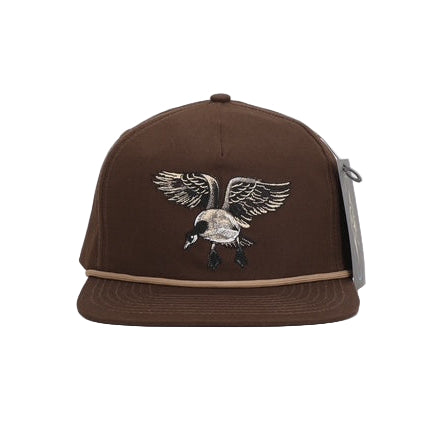 Dark Brown Goose RipStop Hat