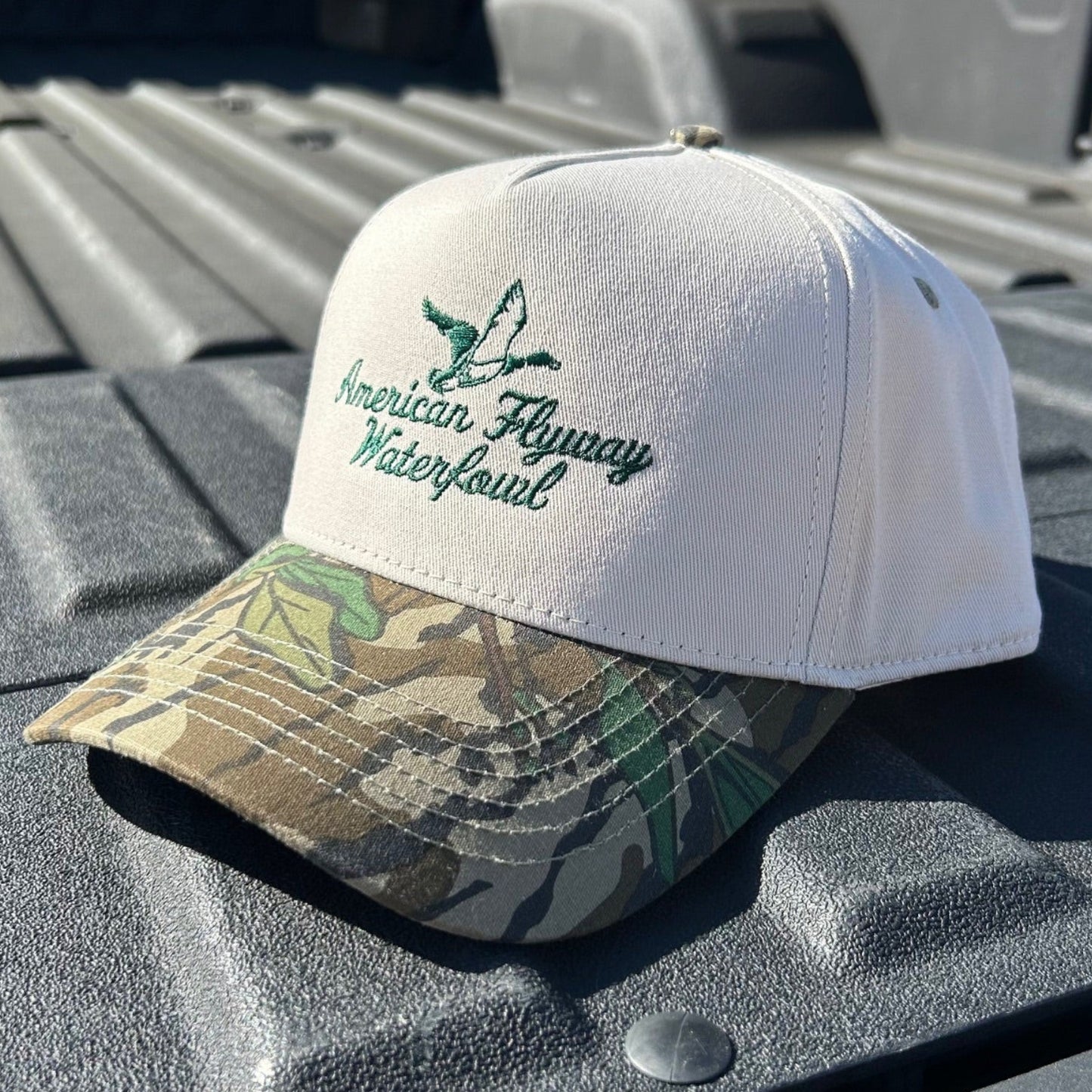 AFW Trucker Mossy Oak Greenleaf Brim