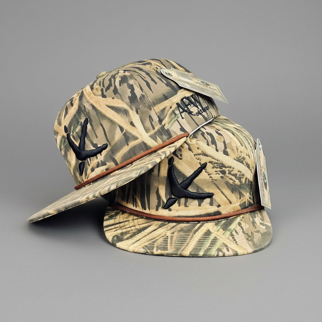 Old Rope Hat Mossy Shadow Grass w/ Turkey Tracks