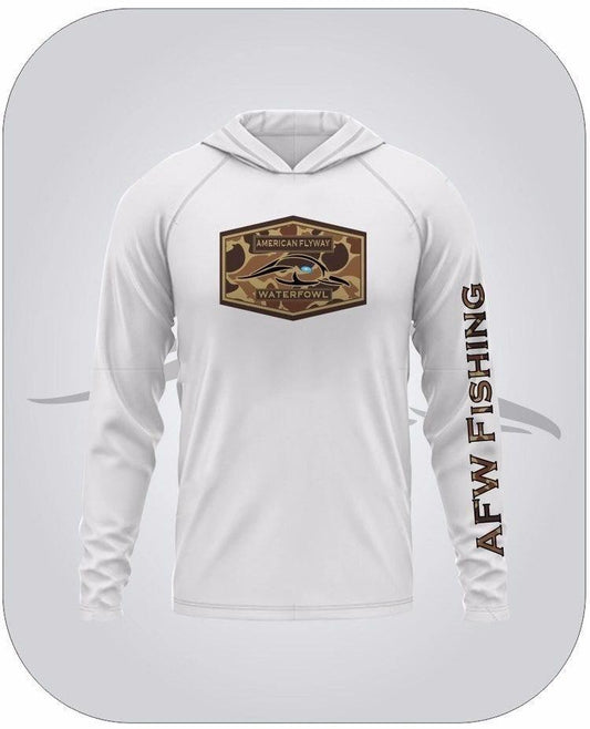 AFW Fishing Shirt with OSC Brown Logo
