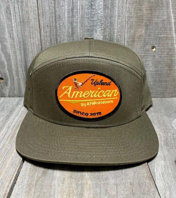7 Panel Upland Patch All Loden Cap