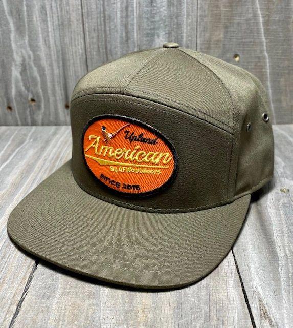 7 Panel Upland Patch All Loden Cap