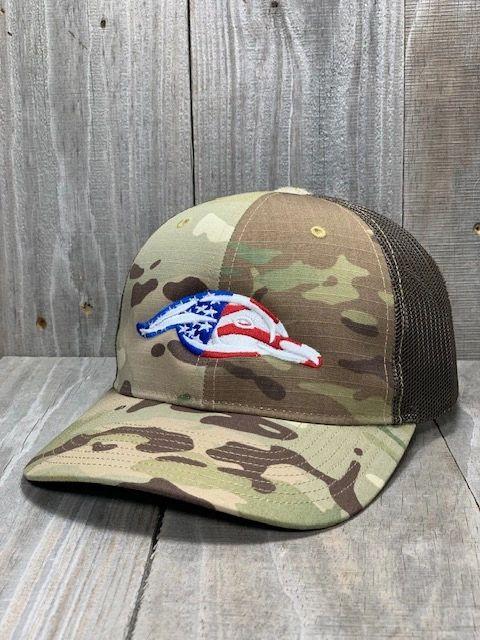 Richardson Multicam with Stars and Stripes AFW Style