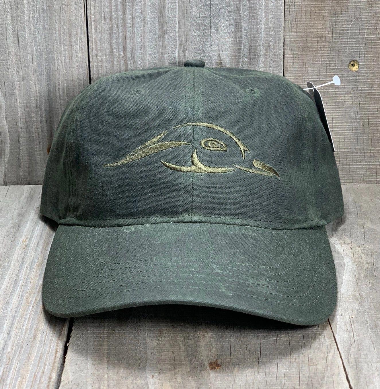 Solid Olive Waxed Cap