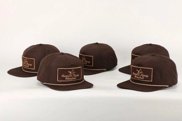 Throwback Vintage Rope Hat Brown with Patch and Tan Rope – American Flyway  Waterfowl